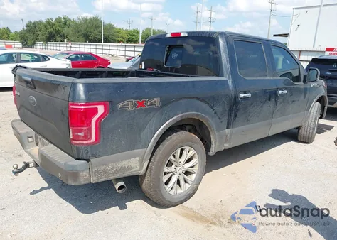 2015 Ford F-150 Lariat из США, поврежденный, VIN 1FTEW1EG0FFA98856